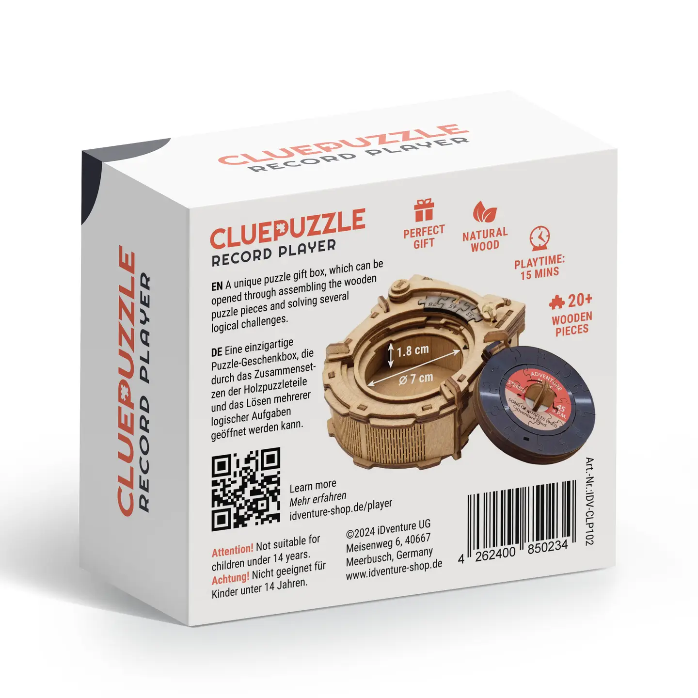CluePuzzel - Platenspeler