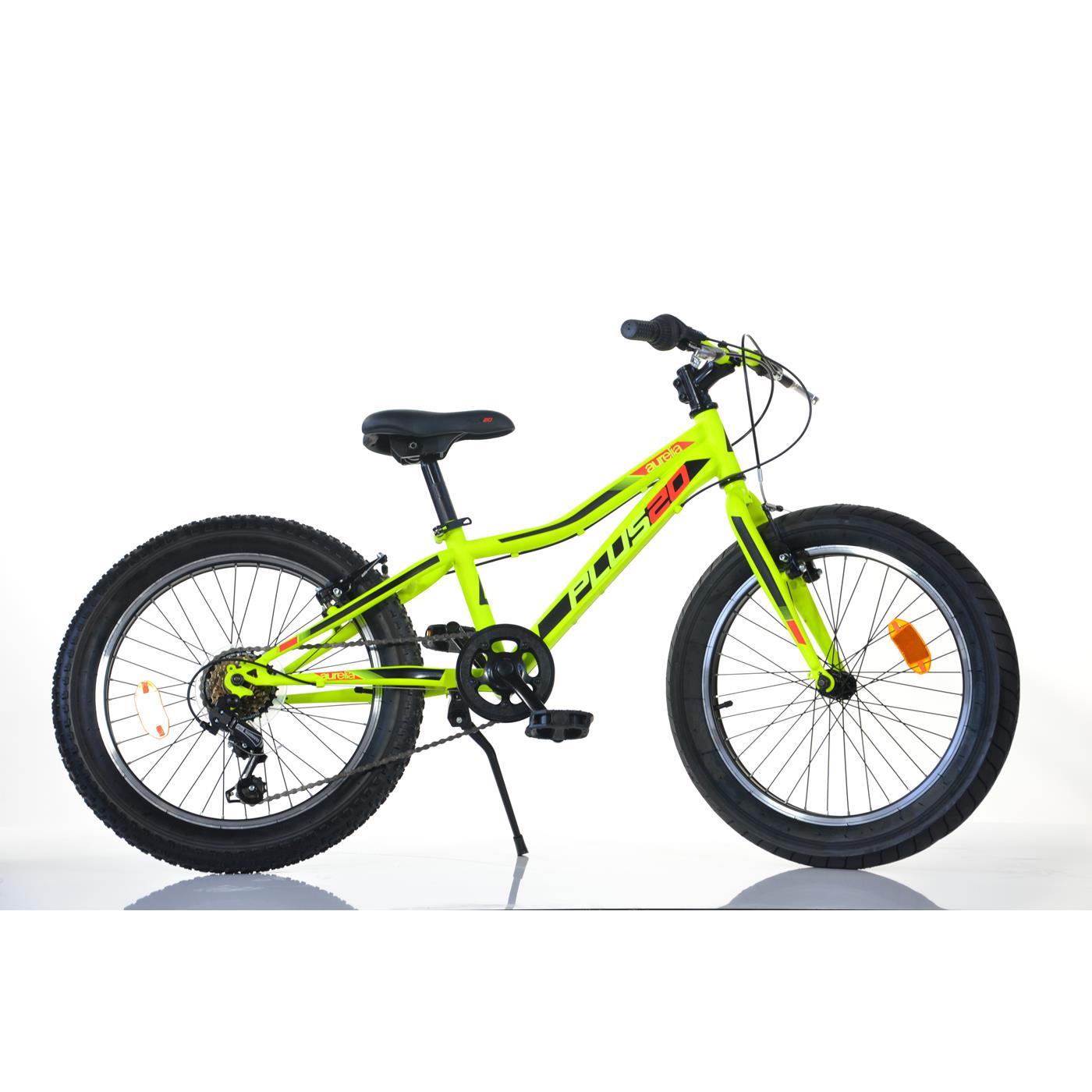Aurelia Jongensfiets Plus 20 inch lime