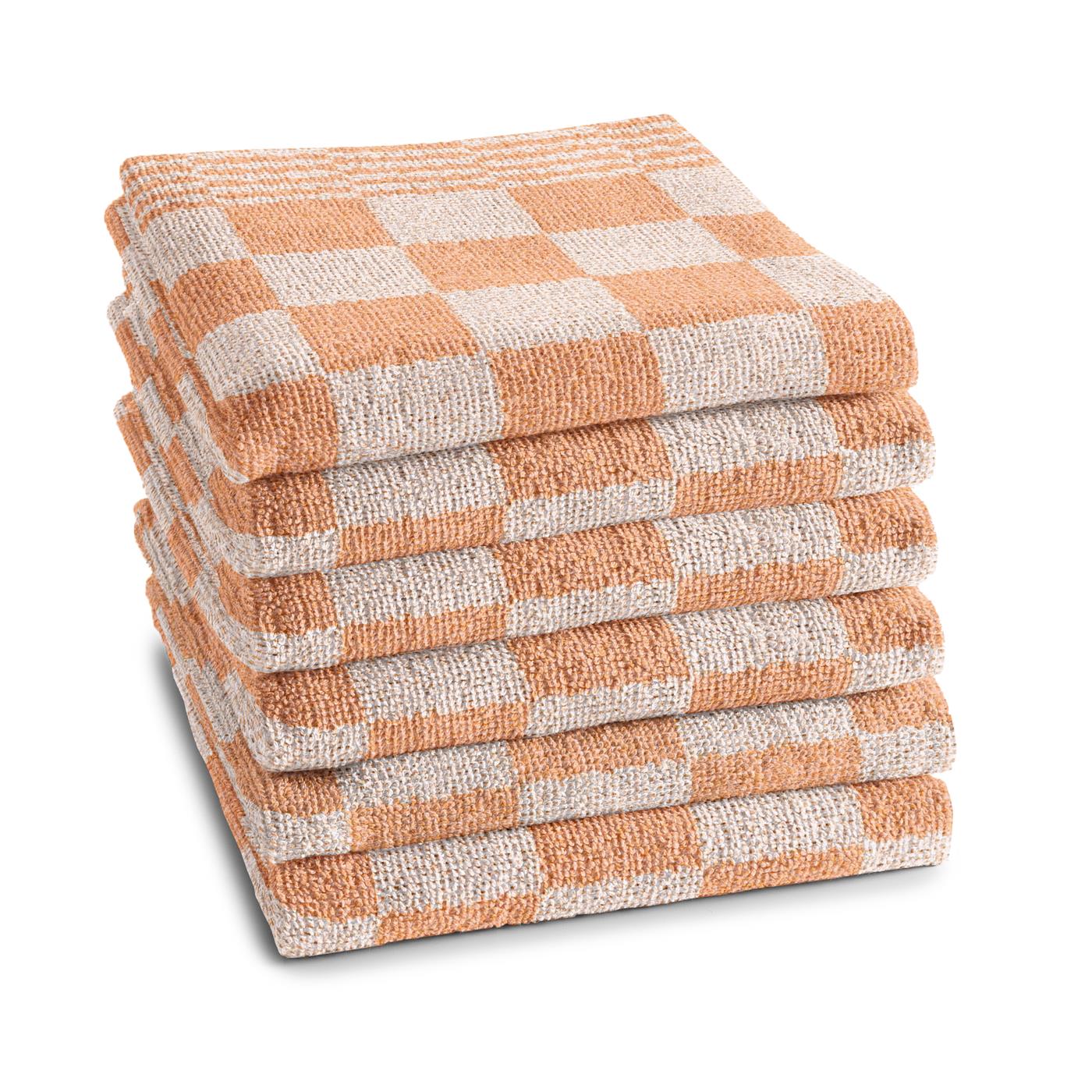 DDDDD Keukendoek BBQ pastel perzik 6st
