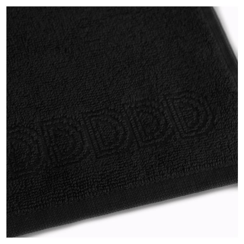 DDDDD Keukendoek Logo 50x55cm zwart 6st