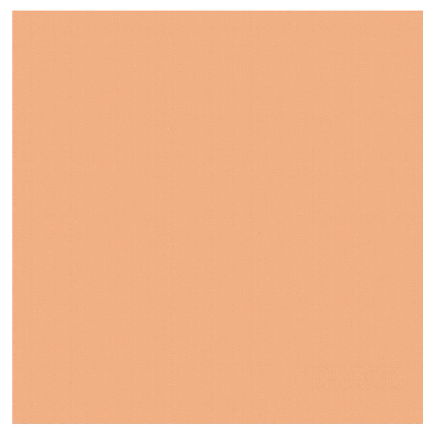 DDDDD Theedoek Logo pastel perzik 6st