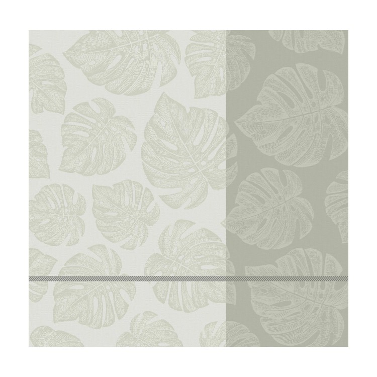 DDDDD Theedoek Monstera cream 60x65cm