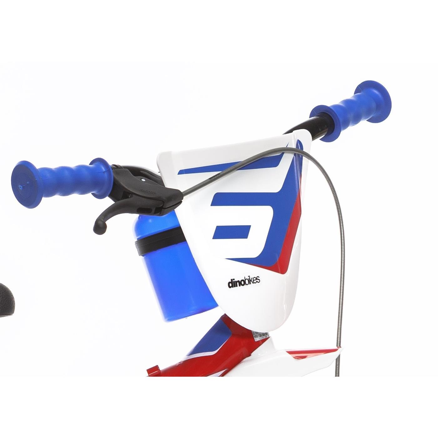 Dino Jongensfiets R1 12 Inch Rood/blauw