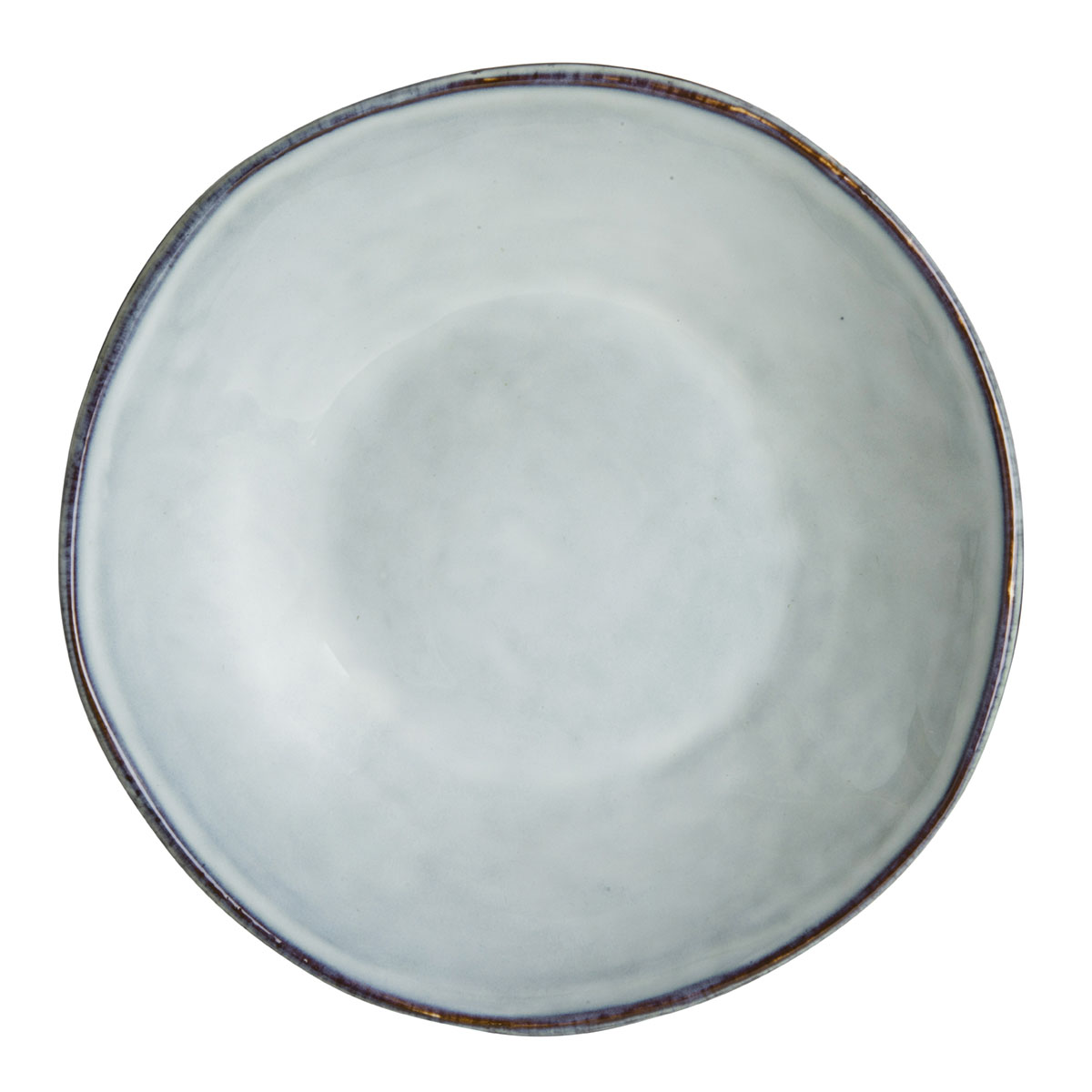 Dutch Rose Organic bord diep blauw 4st