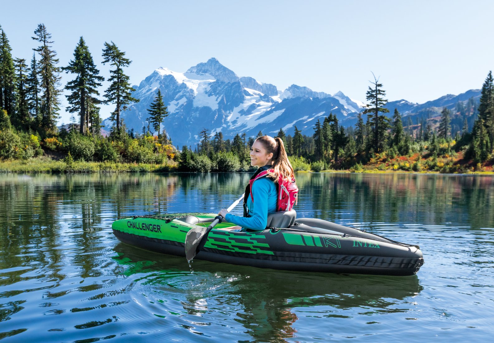Intex Challenger Kayak K1 set