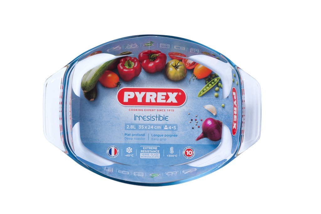 Pyrex ovenschaal ovaal 35 x 24 cm 2,8L