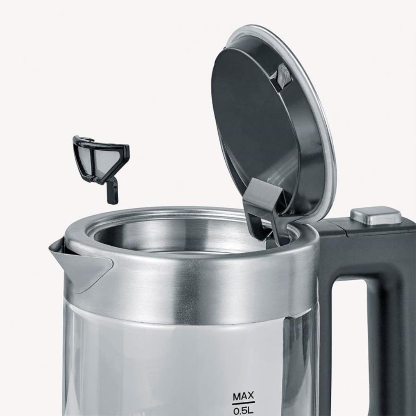 Severin Waterkoker glas 0,5L 1100W
