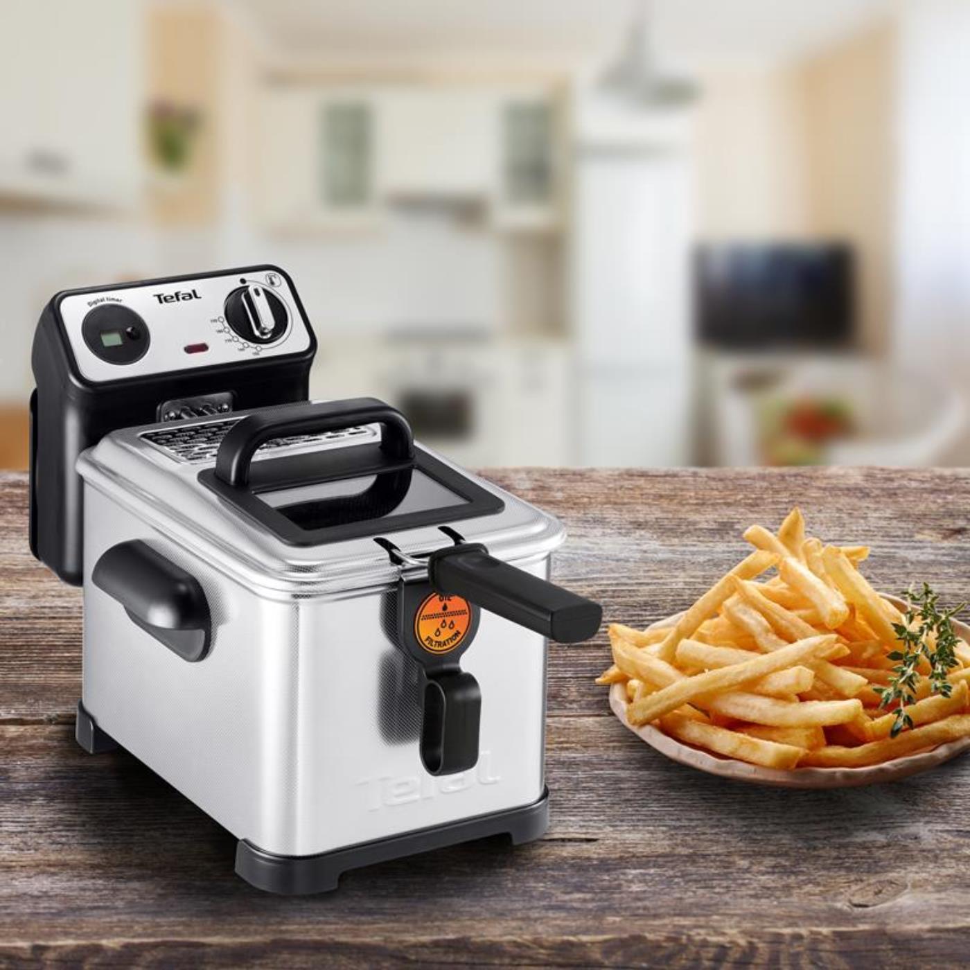 Tefal Friteuse Filtra Pro 4L 3000W