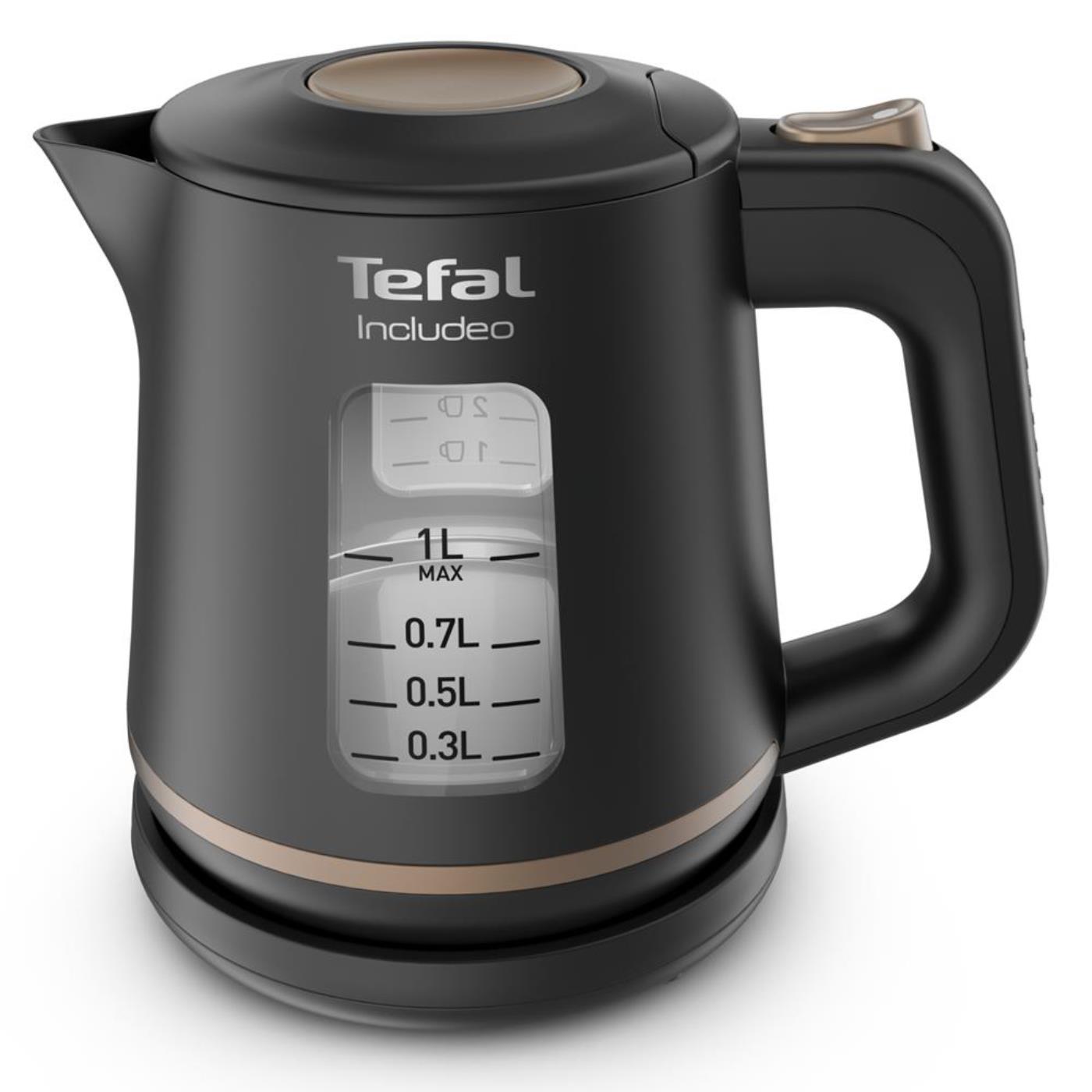 Tefal Includeo waterkoker 1L zwart