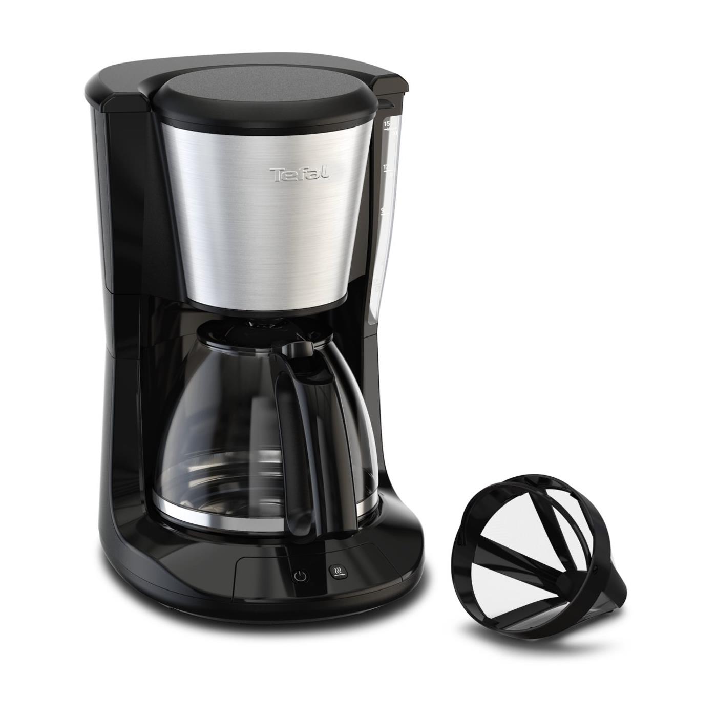 Tefal Subito RVS koffiezetter 1,25L