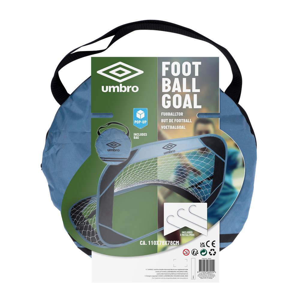Umbro Voetbalgoal pop-up 110x78x78cm