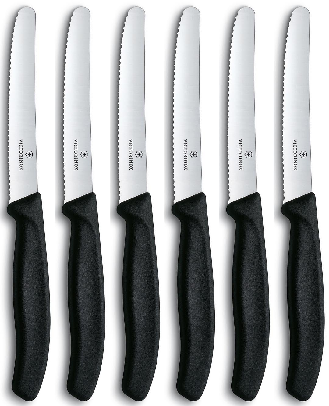 Victorinox Tafelmessen gekarteld ds 6st.