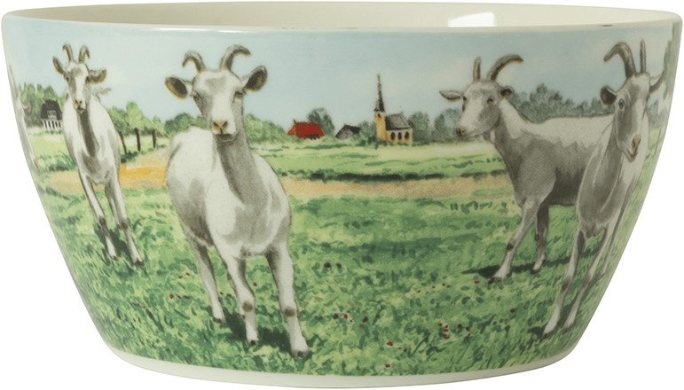 Wiebe's Farm Kom geit Ø13cm 6st