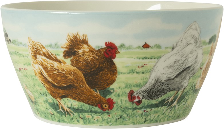 Wiebe's Farm Kom kip Ø13cm 6st