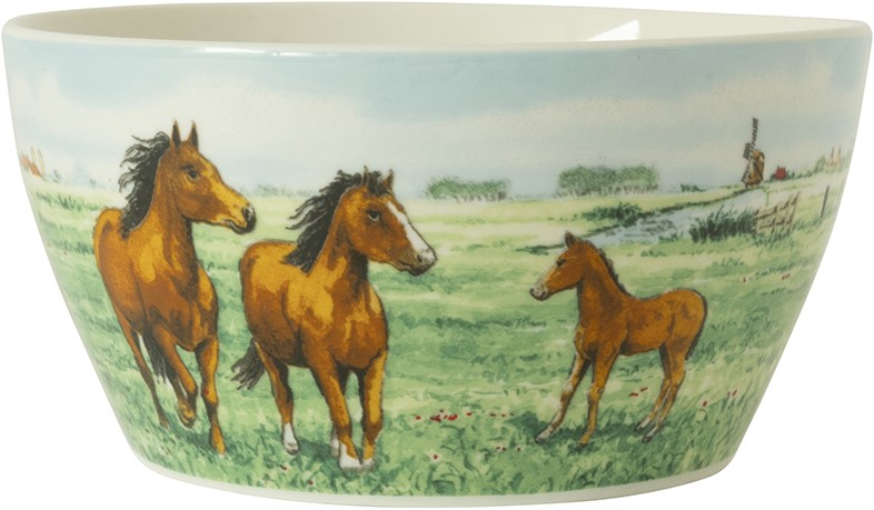 Wiebe's Farm Kom paard Ø13cm 6st